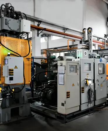 Die casting factory workshop view 4