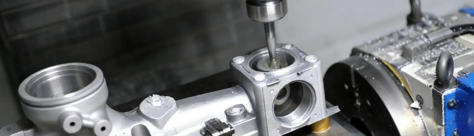 Post-casting CNC machining for die cast parts