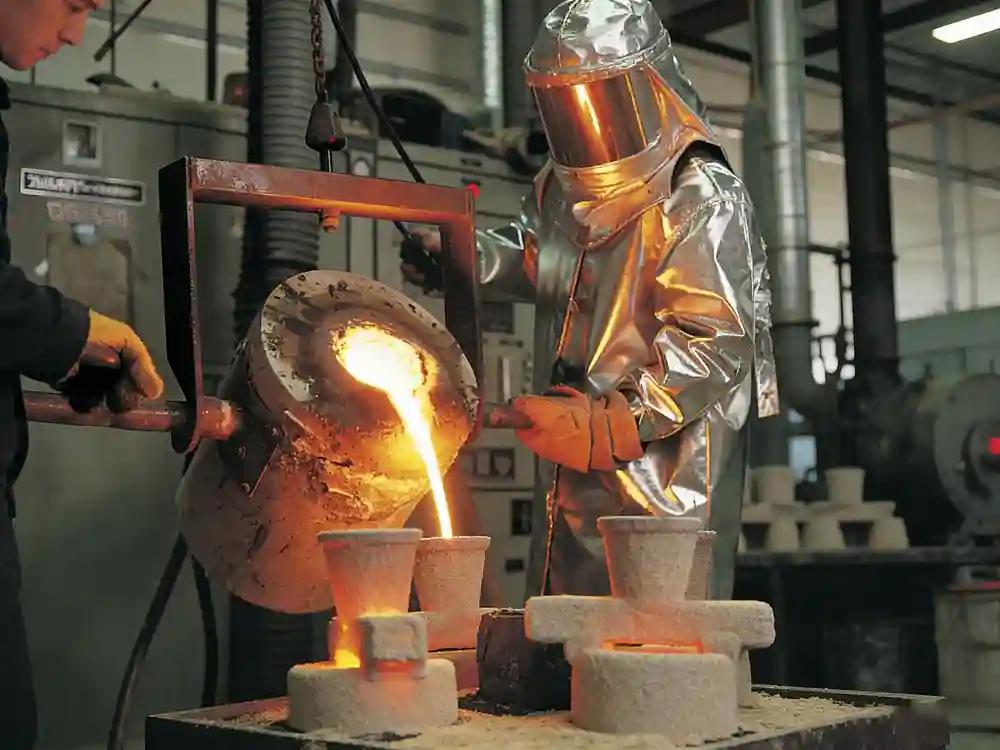 ¿Qué es la fundición de metales?
