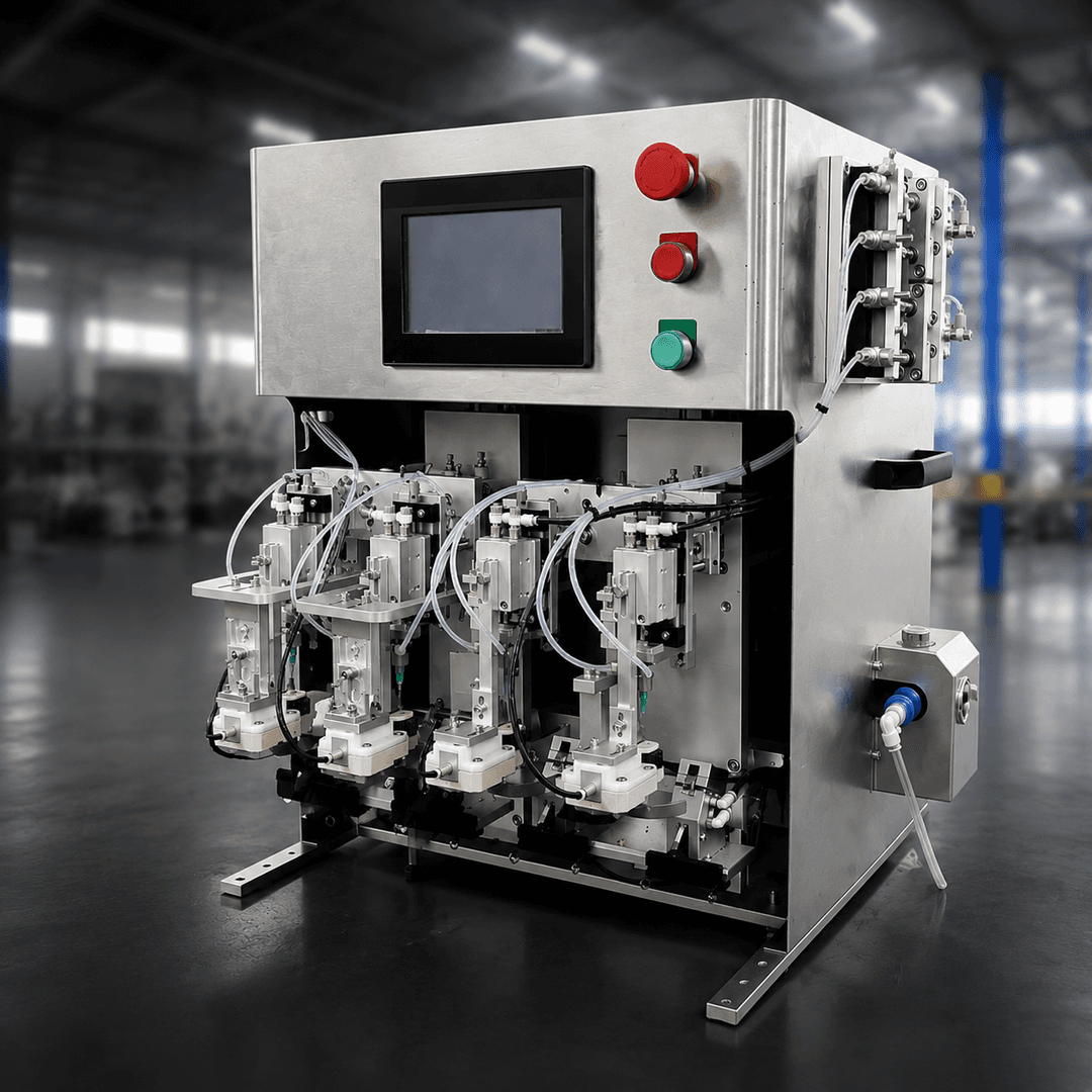 4-Station Automatic Day-Old Chick Vaccination Injection Machine